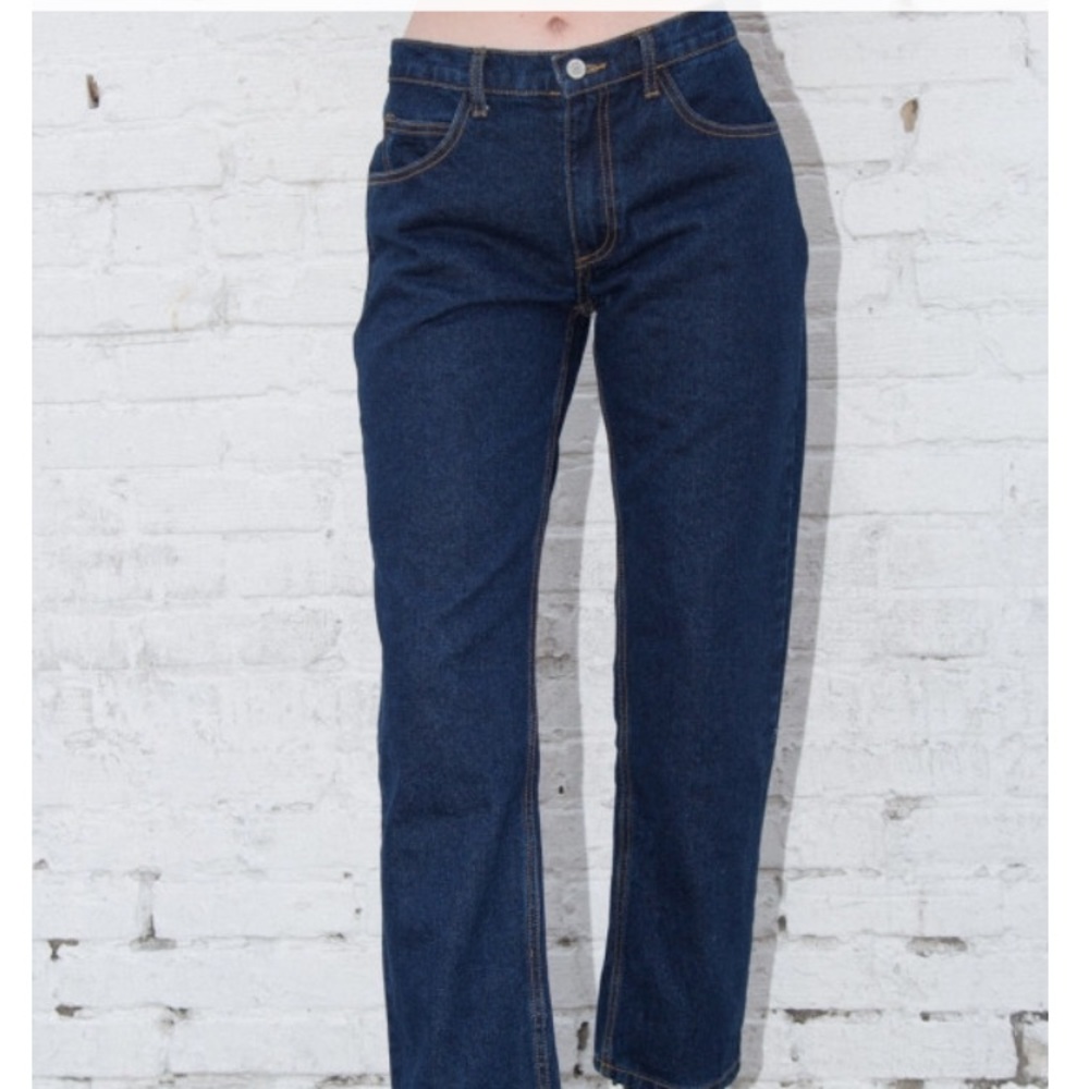 Brandy Melville arya dark wash jeans